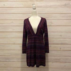 Amanda Uprichard  Striped Sweater Dress